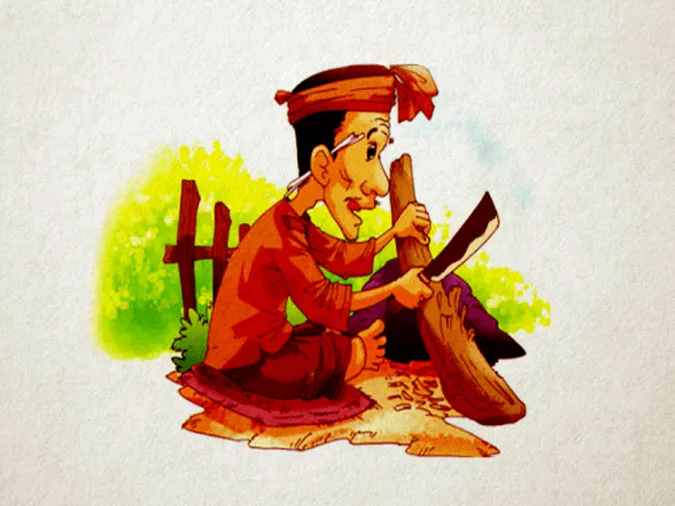 Giải thích câu thành ngữ “đẽo cày giữa đường” 1