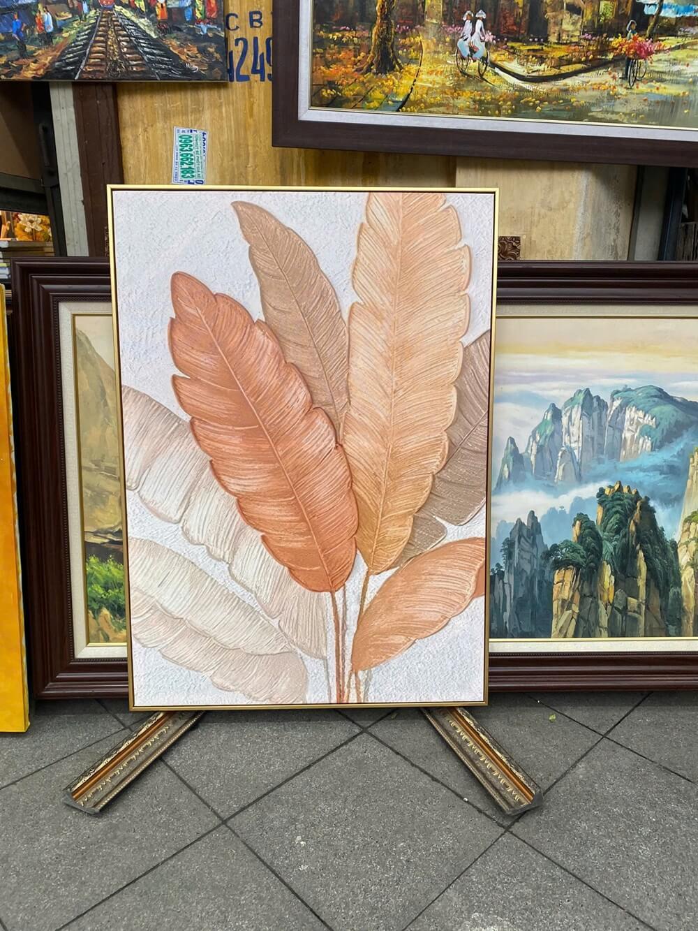 Hình Vẽ Chiếc Lá Đơn Giản FTS Decor 2025