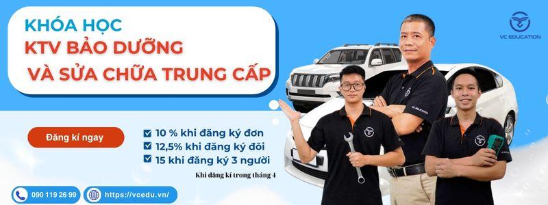 KHÓA HỌC ĐÀO TẠO KTV BẢO DƯỠNG & SỬA CHỮA TRUNG CẤP