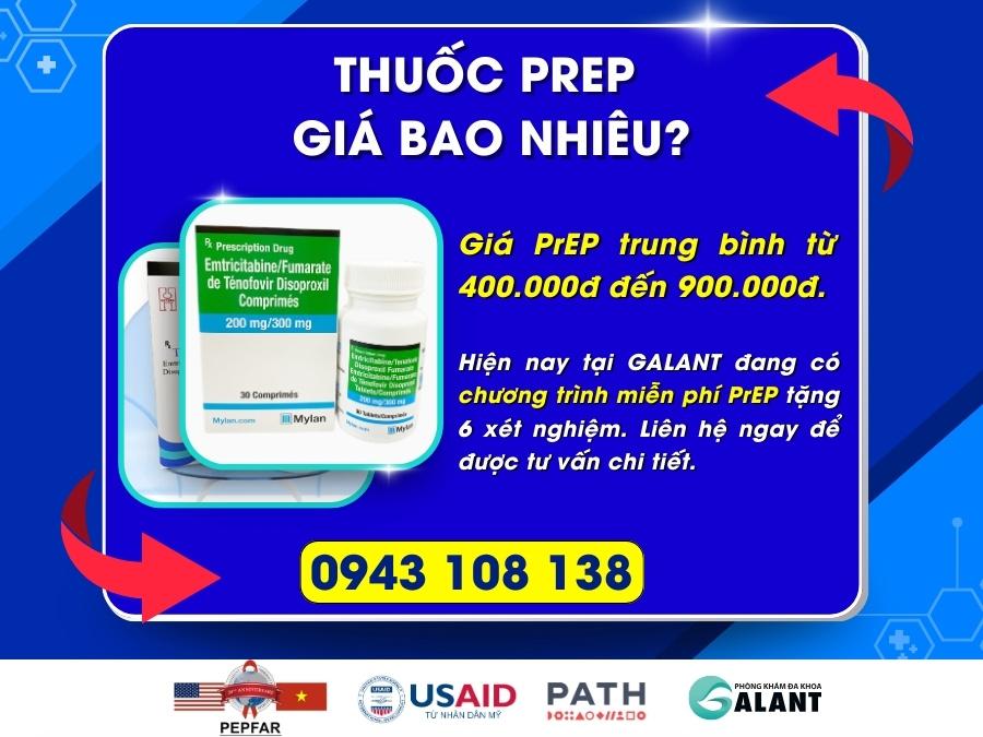 Thuốc PrEP giá bao nhiêu? Cách sử dụng thuốc PrEP đúng