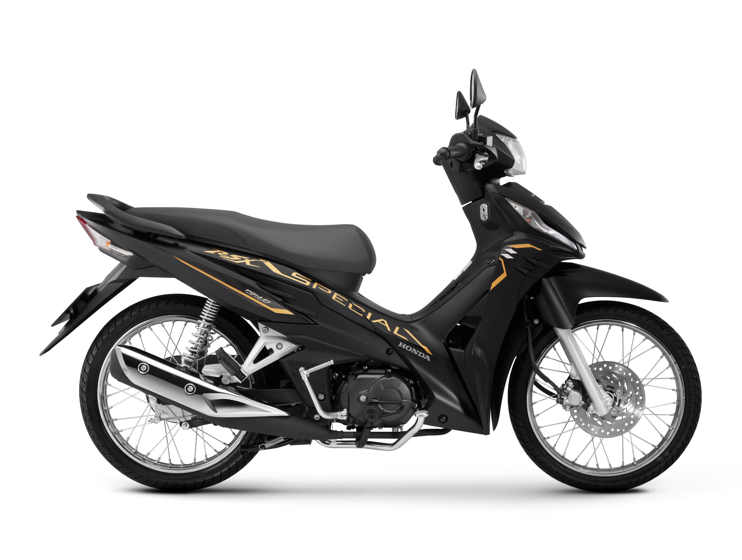 Honda Wave RSX FI 110 – Phanh đĩa/vành đúc – Trắng Đen