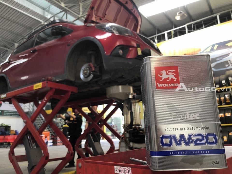 Thay nhớt Vinfast Fadil - thông số hãng