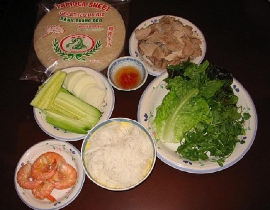 Hướng dẫn làm gỏi cuốn tôm thịt chấm mắm nêm ngon mê mẩn