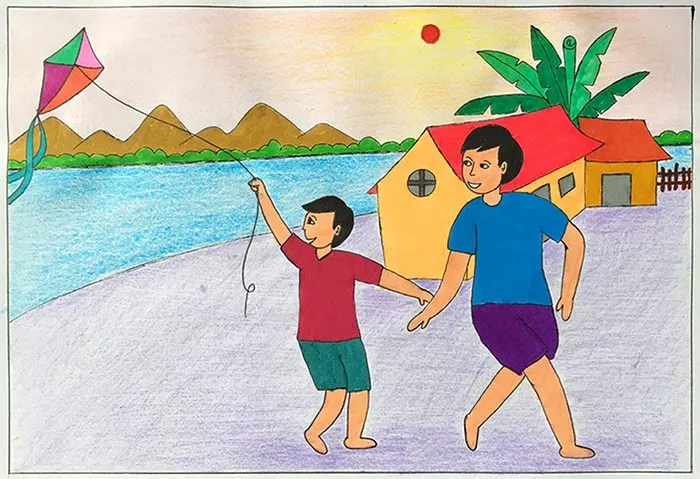 Vẽ Tranh Đề Tài Mùa Hè Lớp 7: 20+ Ý Tưởng Sáng Tạo