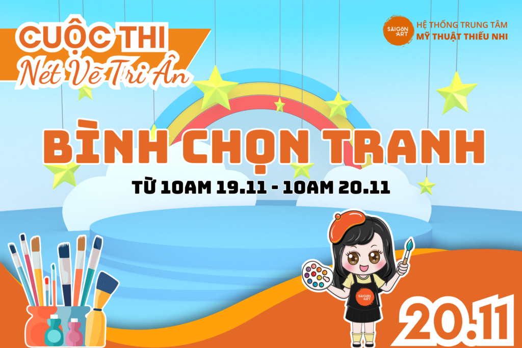 Bức tranh tôn sư trọng đạo vẽ thầy cô tận tụy dạy dỗ học sinh thân yêu với nụ cười hiền hậu
