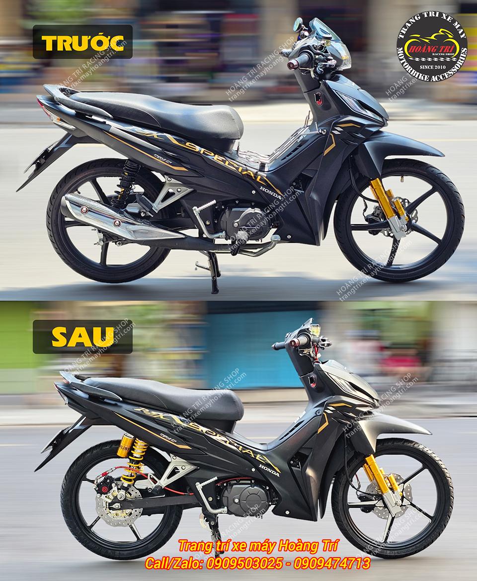 [Chấn động] - Wave RSX 2024 độ full option với chi phí gần trăm triệu