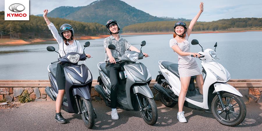 Các dòng xe tay ga 50cc dưới 25 triệu đến từ thương hiệu Kymco