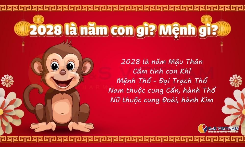 Năm 2028 là năm con gì và mệnh gì? Hợp bố mẹ tuổi nào?