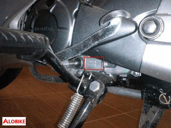 Số khung số máy xe Dream Thái