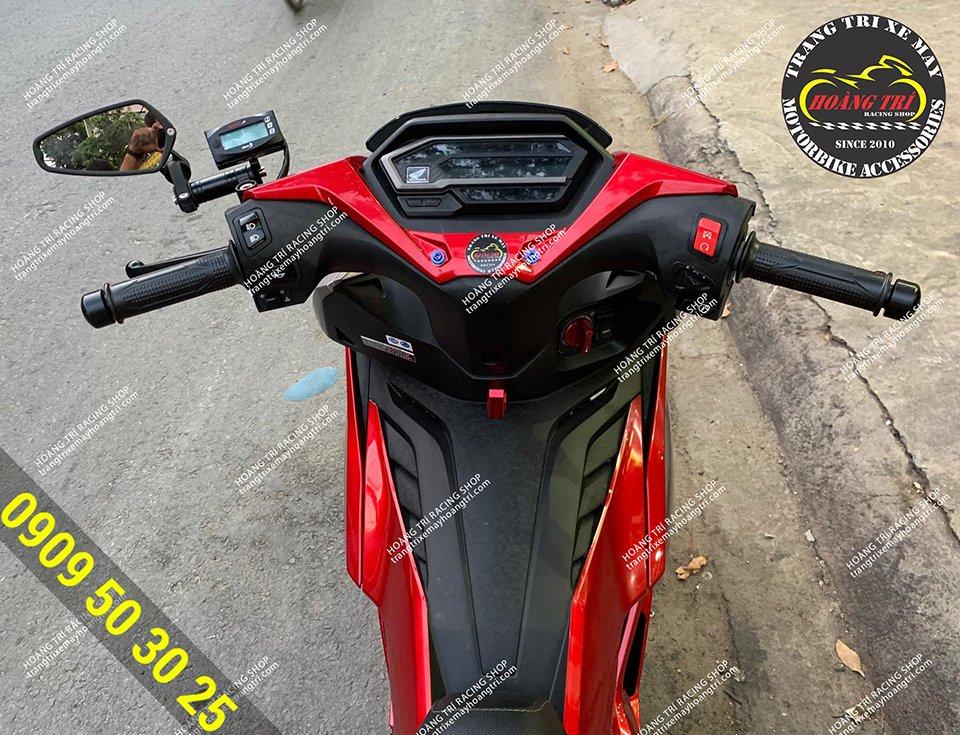 Winner X độ đồng hồ Koso mini 3 F1