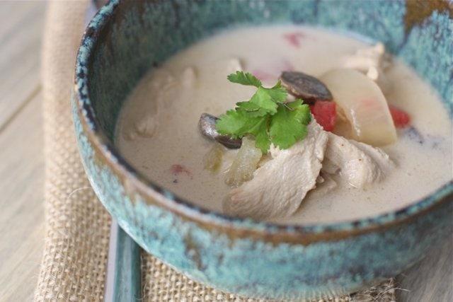 Tom Kha Gai / Thai Coconut Soup | Against All Grain - Delectable paleo recipes to eat & feel great