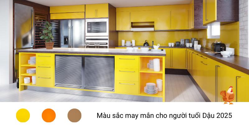 màu sắc may mắn cho người tuổi dậu 2025