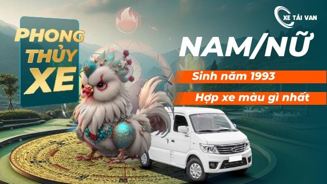 Nam/Nữ Quý Dậu sinh năm 1993 hợp xe màu gì nhất?
