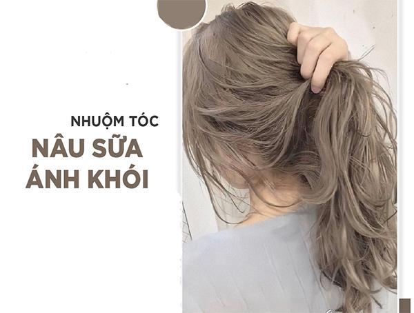 Màu nâu trà sữa: Top 17 màu nhuộm tôn da trẻ trung hot nhất hiện nay