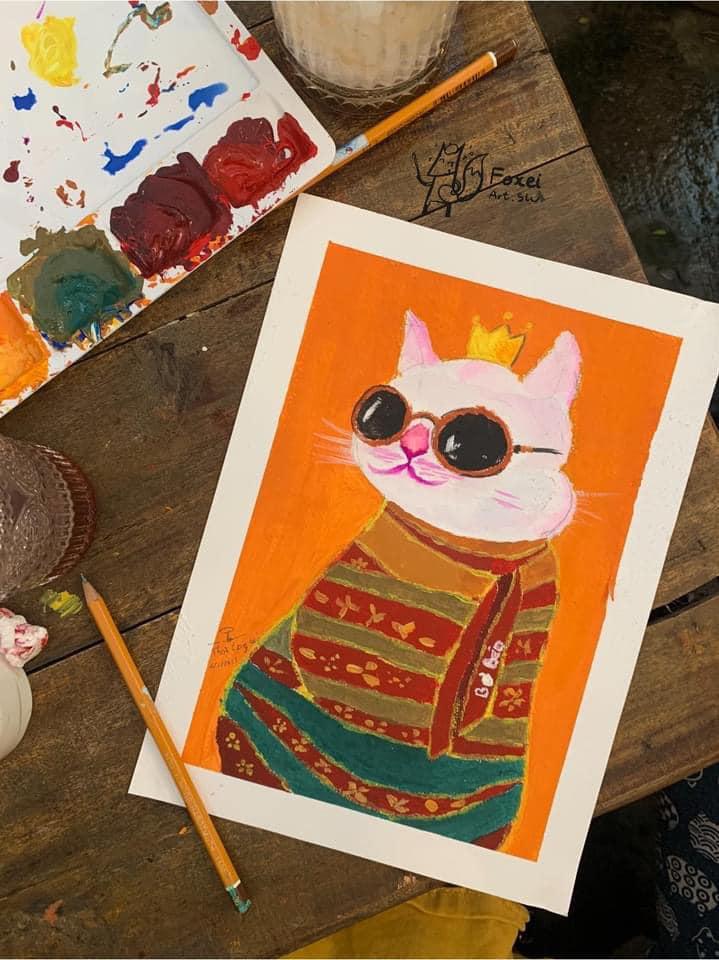 Workshop vẽ tranh thư giãn tại Hải Phòng – Foxei ArtStu – 6.3.2022