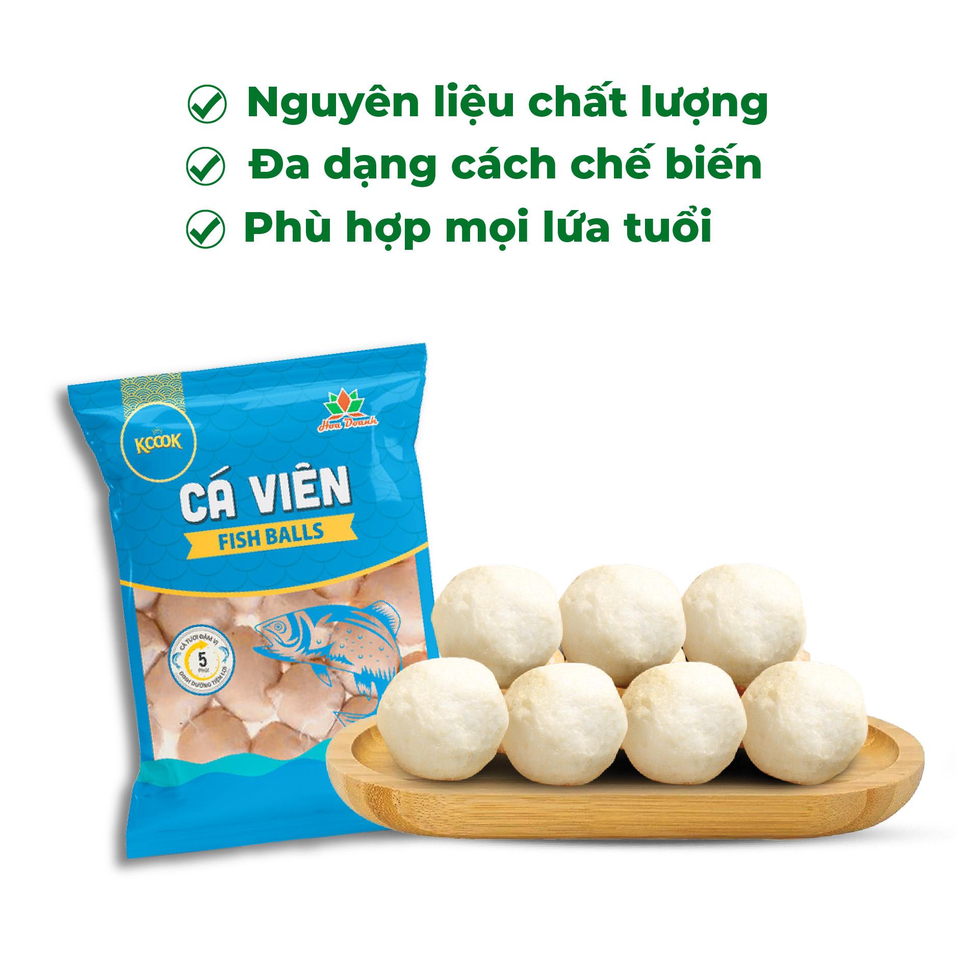 Cá viên Kcook Hoa Doanh