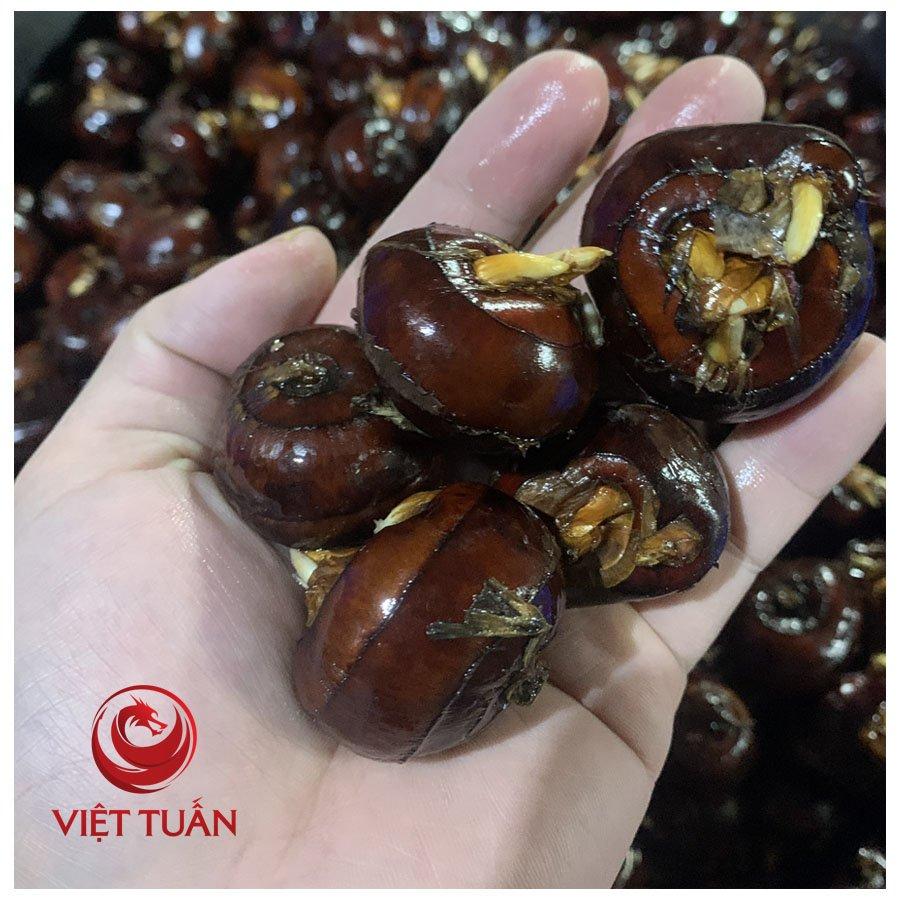 Hình ảnh củ năng bọc bột lọc lúc chưa chế biến