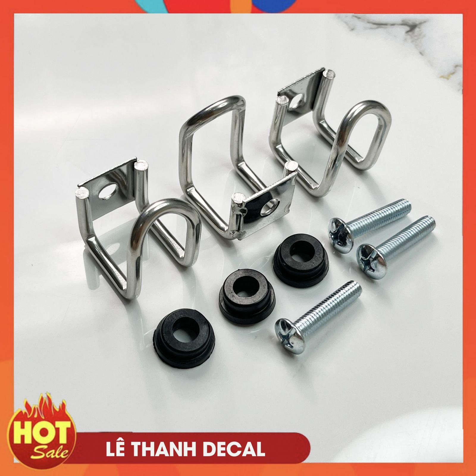Móc treo đồ xe máy INOX hình chữ U lắp cho các dòng xe