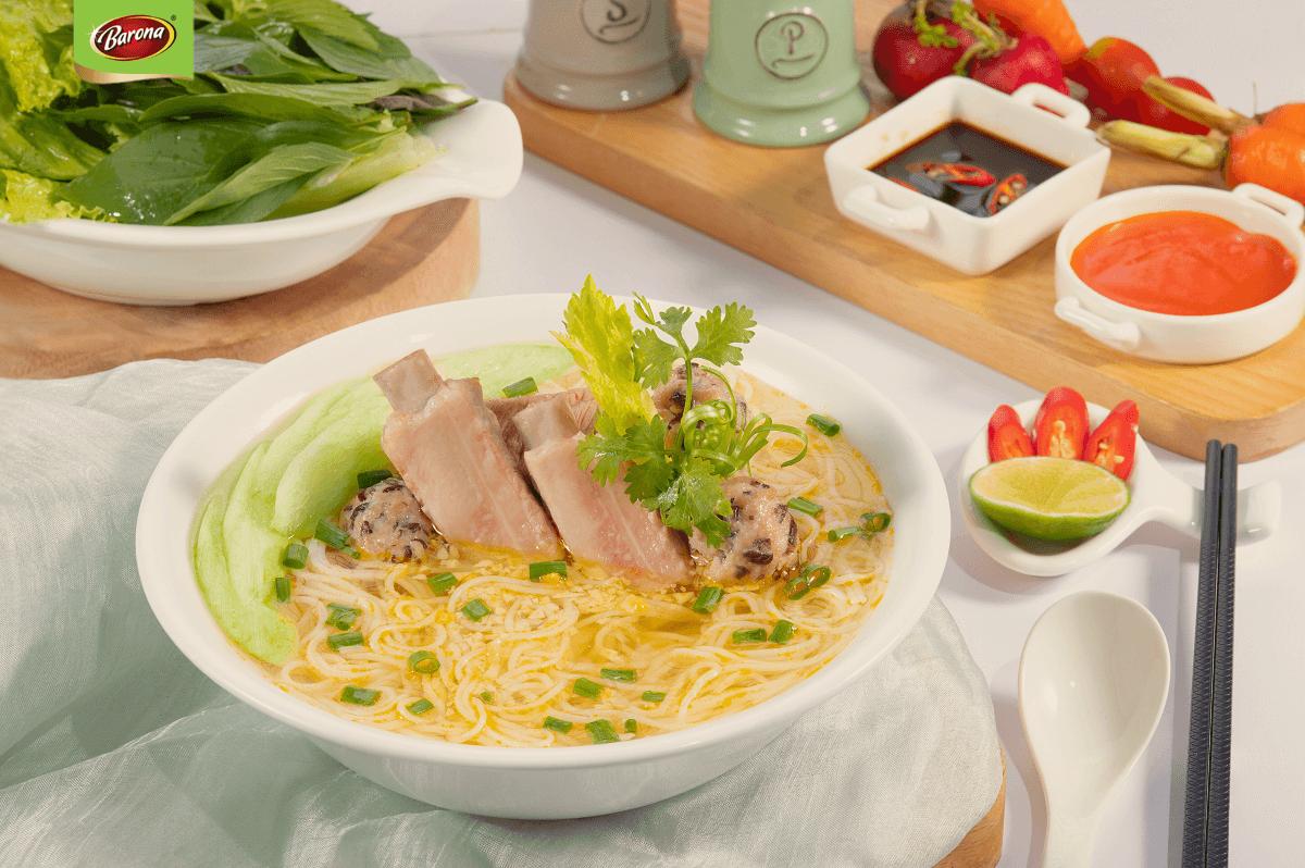 Xốt Gia Vị Hoàn Chỉnh Barona - Bún Sườn