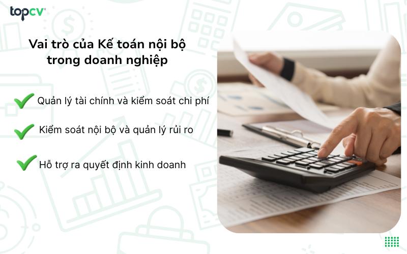 Kế toán nội bộ là gì? Mô tả công việc của Kế toán nội bộ