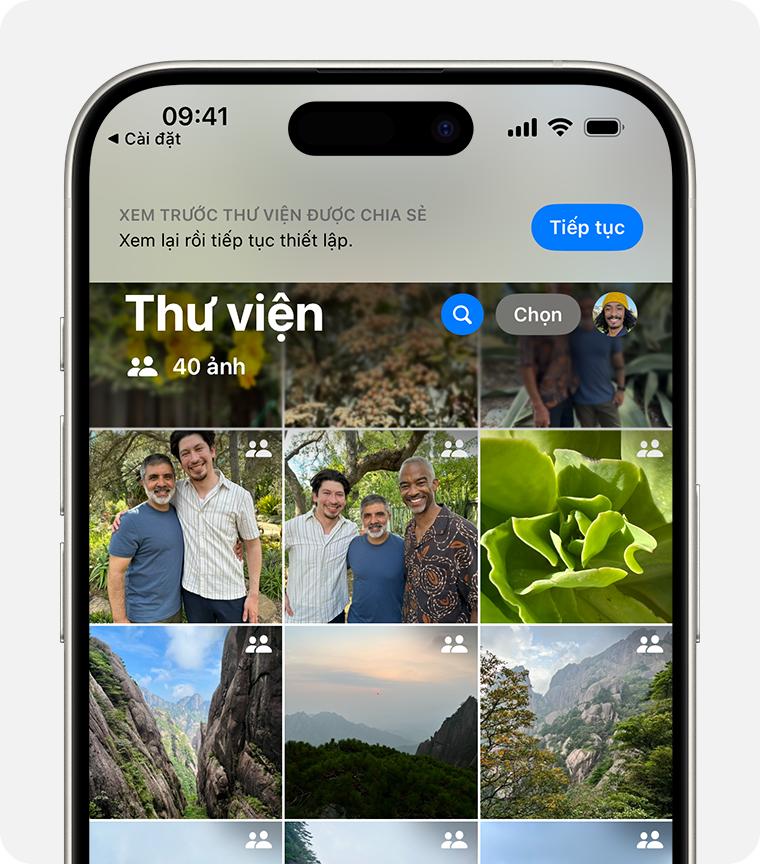 Cách sử dụng Thư viện ảnh được chia sẻ trên iCloud