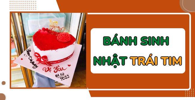 50+ Mẫu bánh sinh nhật hình trái tim đẹp, ý nghĩa nhất