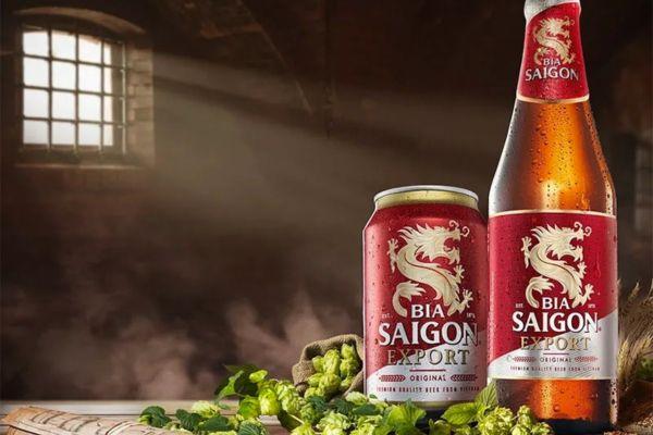 Bia Sài Gòn – Đỏ Export – Thùng 24 Lon – 330Ml