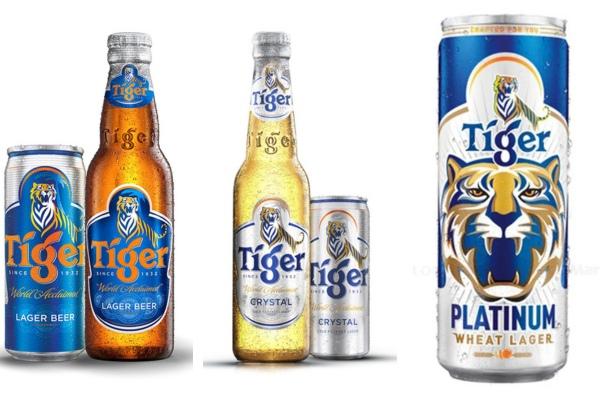 Các loại bia Tiger phổ biến hiện nay trên thị trường