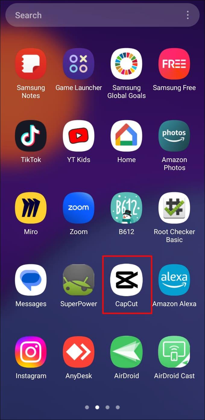 Cách xóa chữ Capcut ở phần kết thúc video bước một