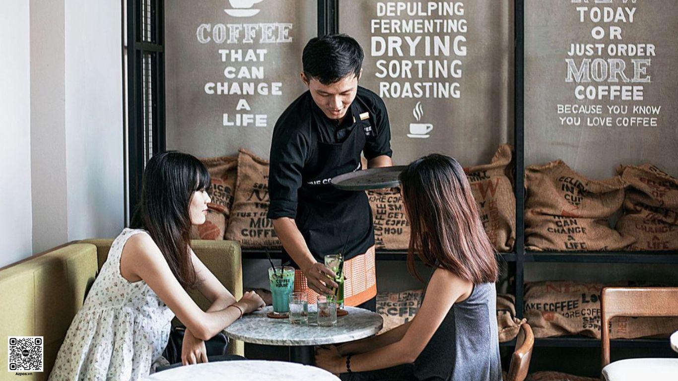 Phục vụ quán cafe lương bao nhiêu tại các thành phố lớn