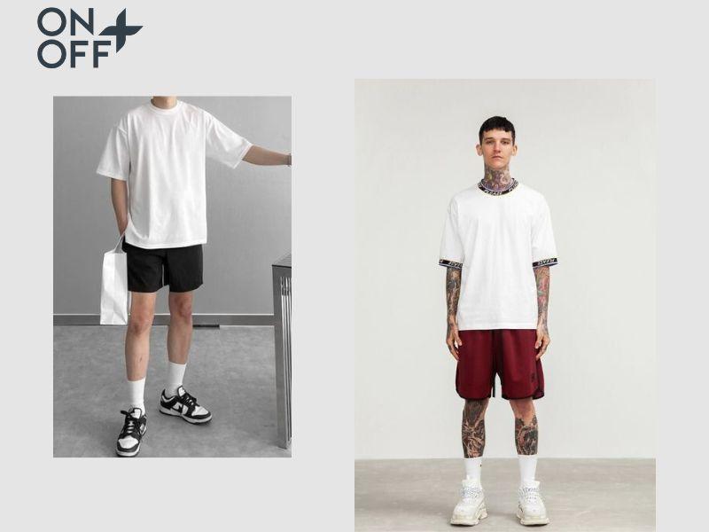 Top 7 cách phối giày với quần short nam trẻ trung, phong cách