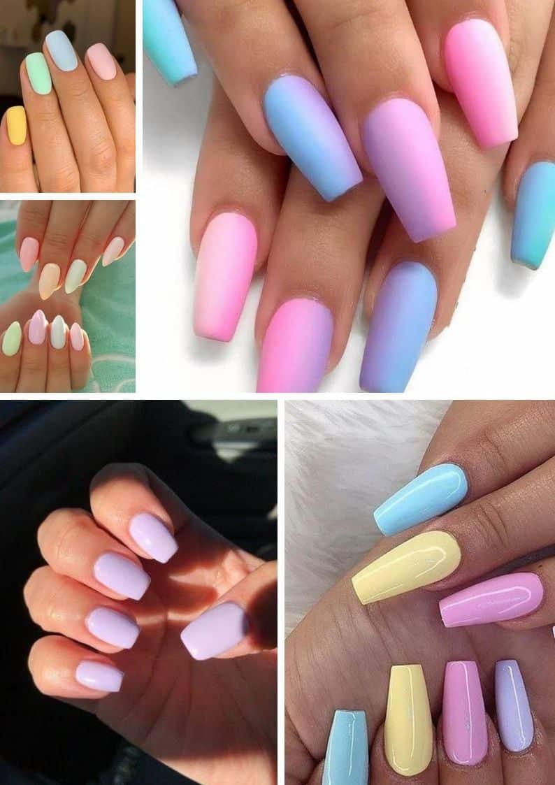 Tổng hợp 49+ mẫu nail cho da trắng sáng