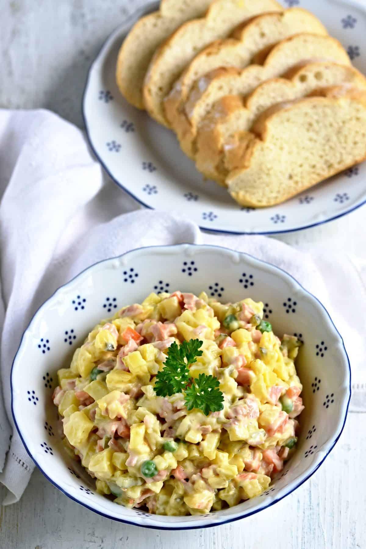 Vlašský salát – Czech Snack Salad