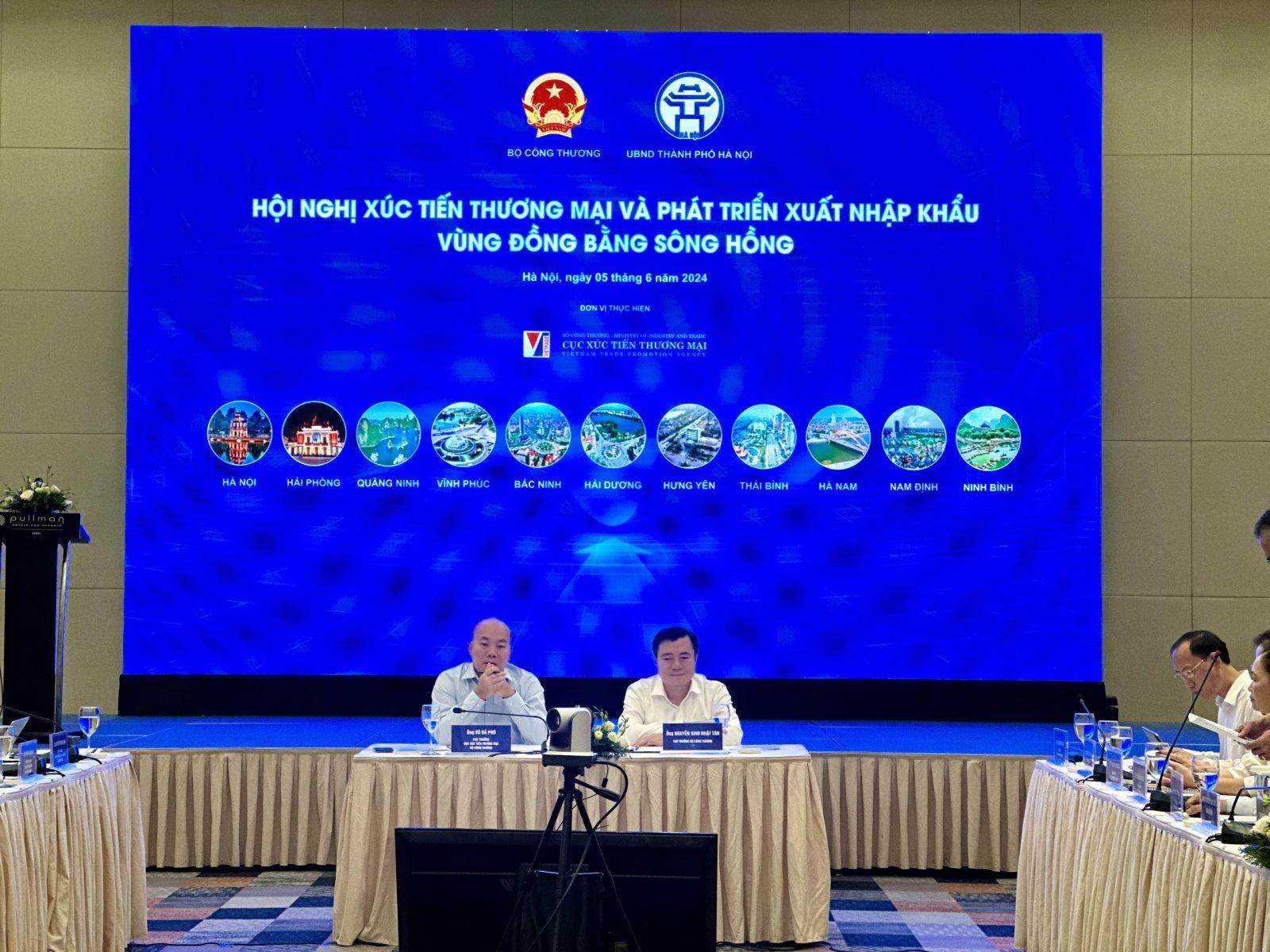 Xúc tiến thương mại và phát triển xuất nhập khẩu vùng Đồng bằng sông Hồng