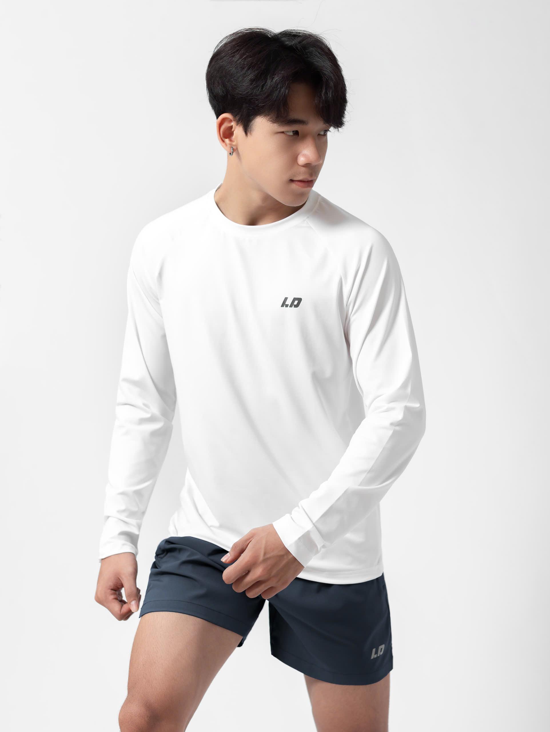 Cách phối đồ với áo thun tay dài nam ĐẸP cực chất