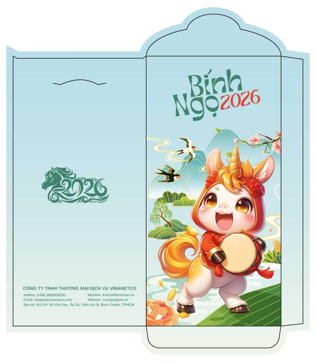 Bảng giá in nhanh bao lì xì tết