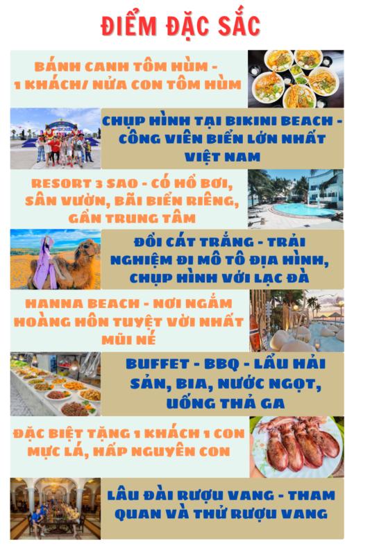 DU LỊCH PHAN THIẾT 3N2Đ KHỞI HÀNH TỪ BẾN TRE
