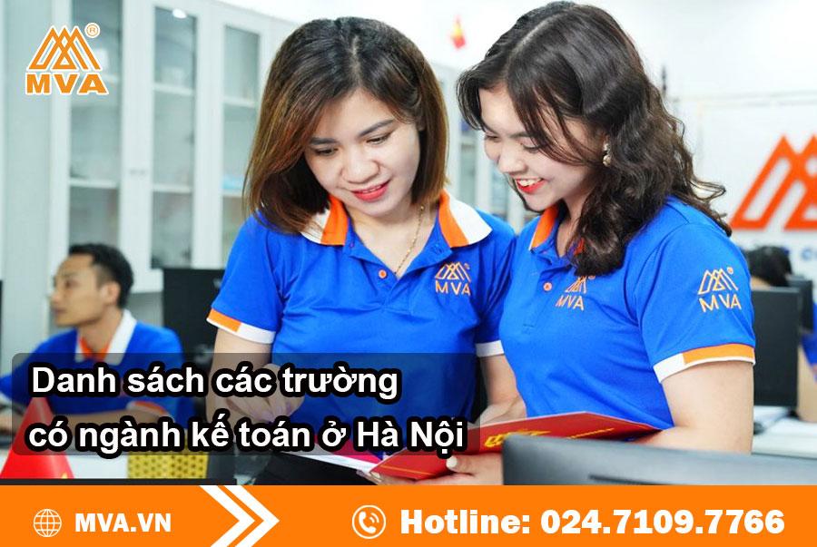 Danh sách các trường có ngành kế toán ở Hà Nội
