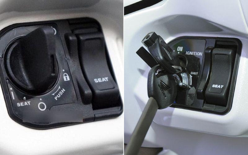 Cách mở khoá xe Vision đời cũ và đời mới