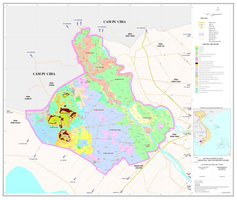 Vị trí chiến lược, điều kiện tự nhiên tỉnh An Giang | Cổng thông tin điện tử tỉnh An Giang
