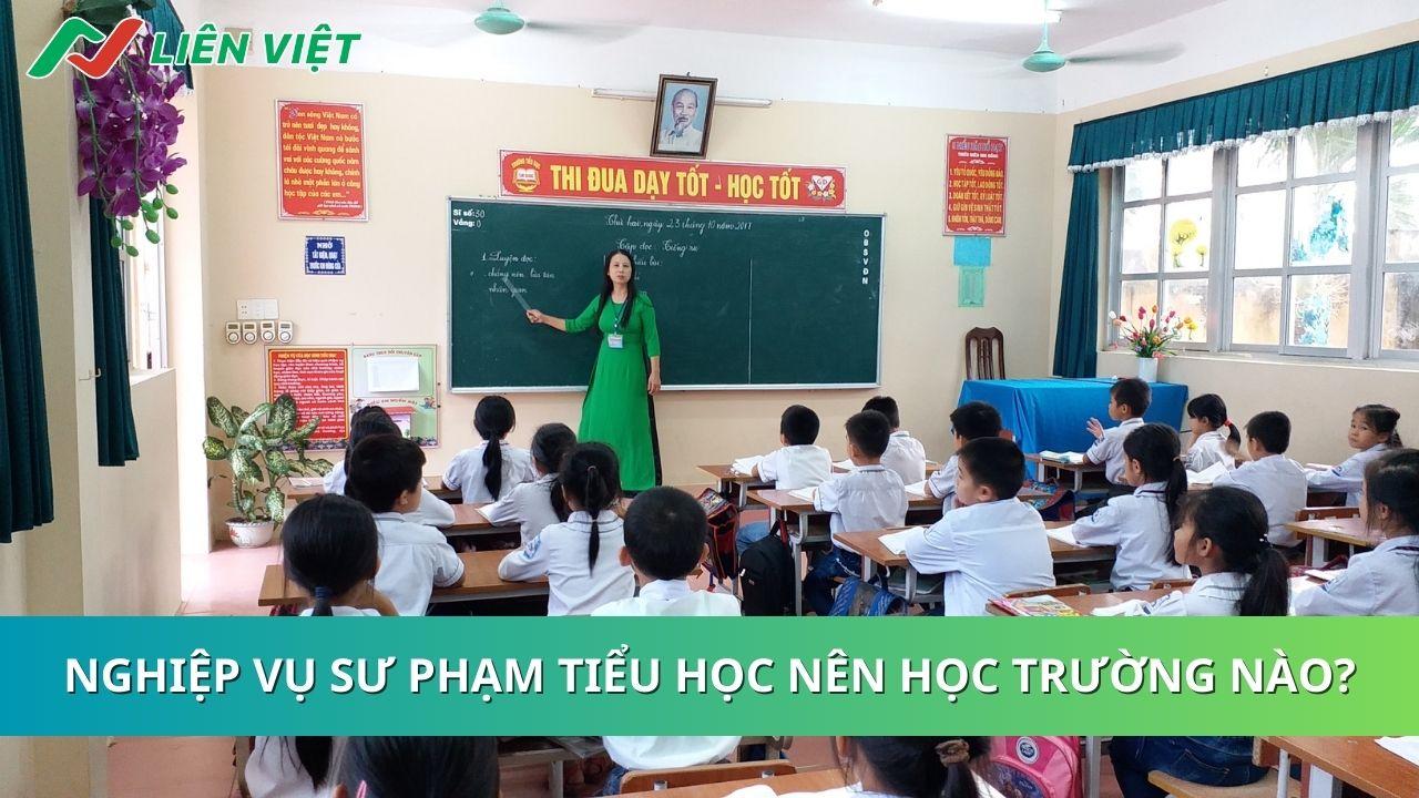 Sư phạm tiểu học trường nào? Trường dạy sư phạm tiểu học tốt nhất 2025
