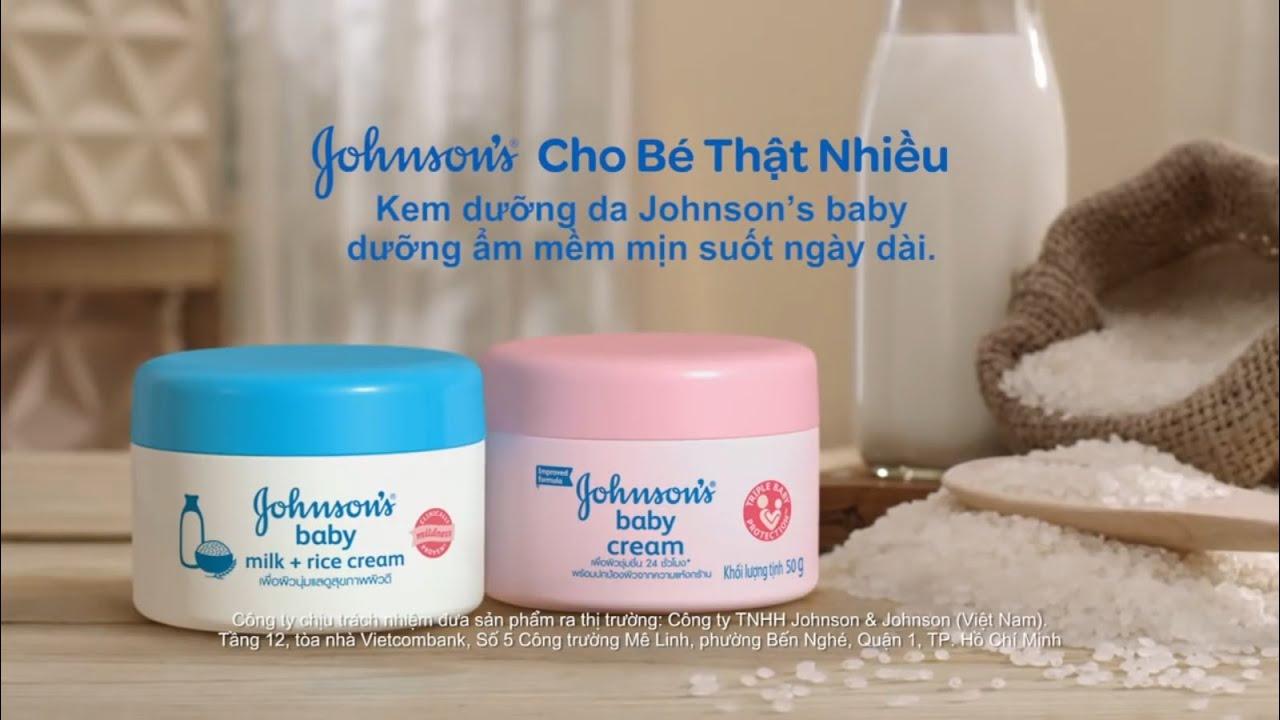 Kem dưỡng ẩm Johnson Baby nắp hồng và nắp xanh có gì khác biệt?