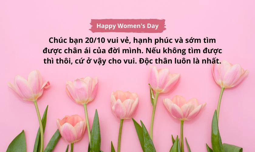 45+ lời chúc 20/10 cho bạn bè trong lớp hài hước, bá đạo