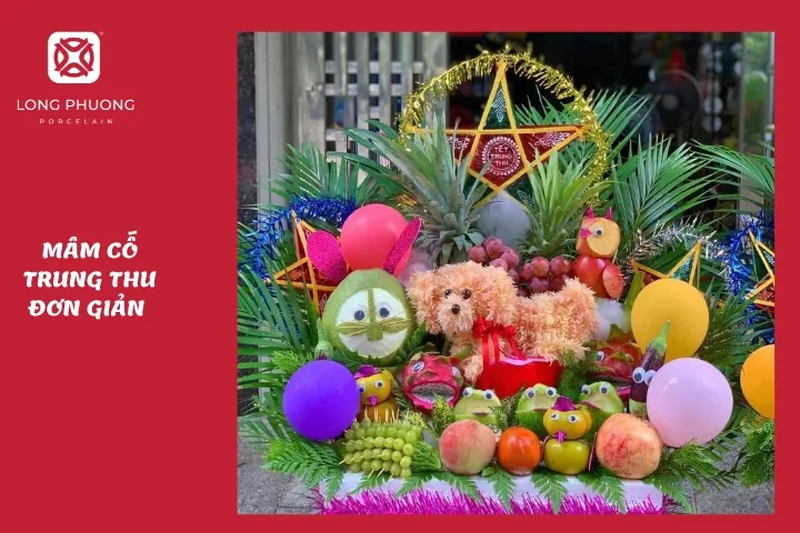 Cách bày mâm cỗ Trung thu đẹp, đơn giản mà ý nghĩa