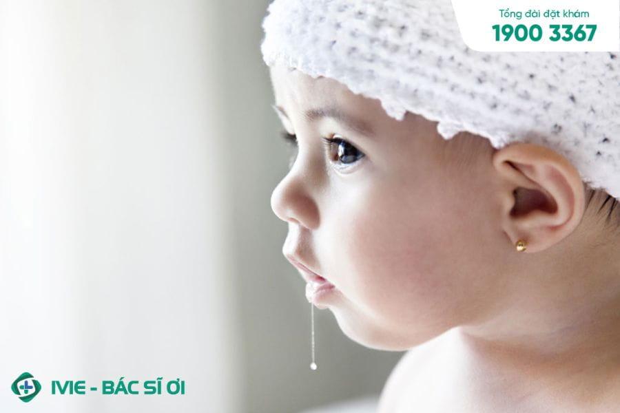 Mẹo chữa chảy dãi ở trẻ sơ sinh đơn giản, hiệu quả