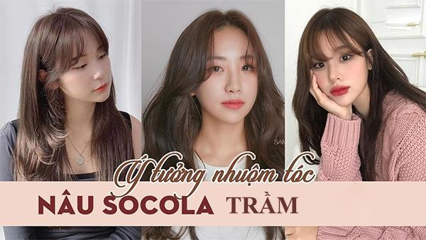 Nâu socola trầm: Màu tóc quốc dân phù hợp với mọi làn da