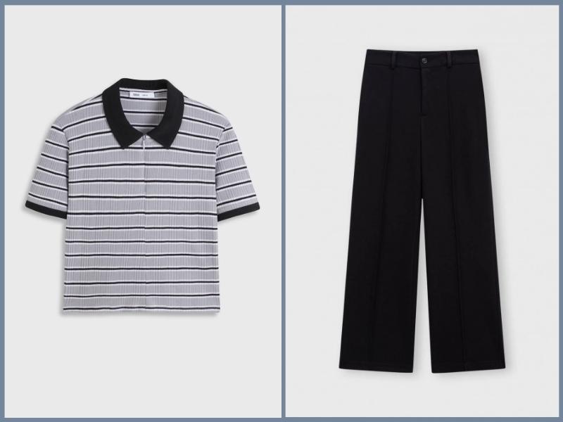 15 cách phối đồ với quần ống rộng đen nữ đẹp, sang chảnh