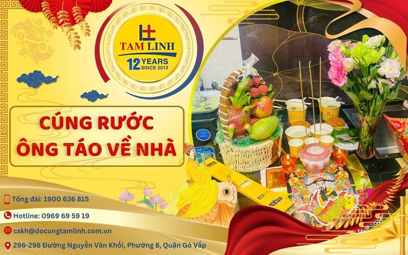 Cúng đưa ông táo về nhà mới