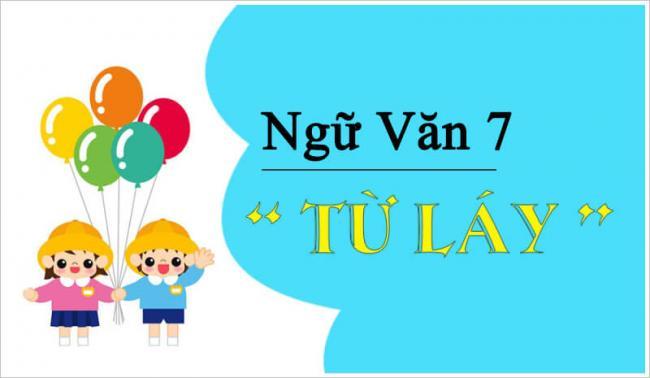 Soạn bài Từ láy