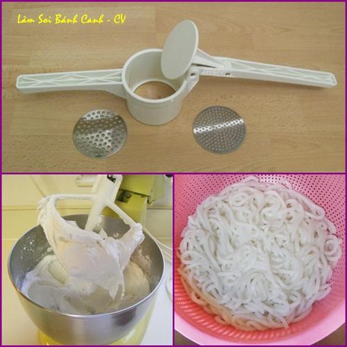 Cách Làm Sợi Bánh Canh – Bún Bò Huế